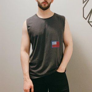 Zadig & Voltaire Men's Graphic tank top grey